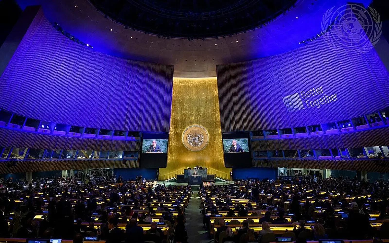 Asamblea general de la ONU. 2025. Fuente: Naciones Unidas